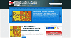 Desktop Screenshot of biblioteka-kolo.pl